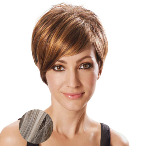 Hairdo Angled Cut perruque Blond clair cendré