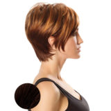 Hairdo Angled Cut perruque Brun Auburn Moyen