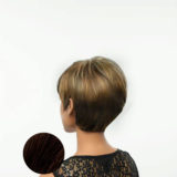 Hairdo Angled Cut perruque Brun Auburn Moyen