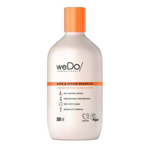 weDo Rich & Repair Shampooing sans sulfate pour cheveux crépus très abîmés 300ml