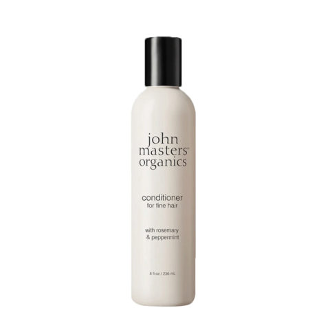 John Masters Organics Conditioner For Fine Hair With Rosemary & Peppermint 236ml  - après-shampooing pour cheveux fins