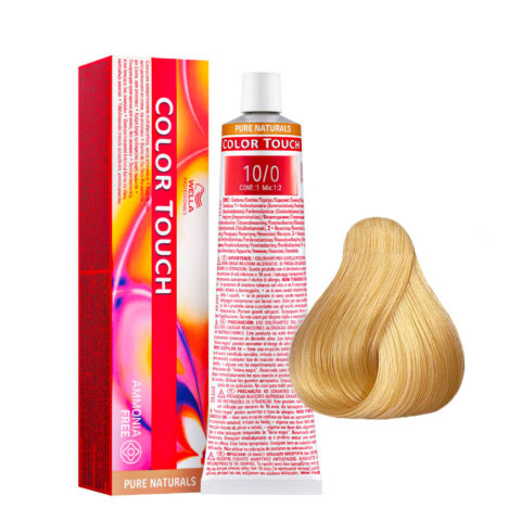 Wella Color Touch Rich Naturals 10/0 Blond Platine 60ml - coloration semi-permanente sans ammoniaque