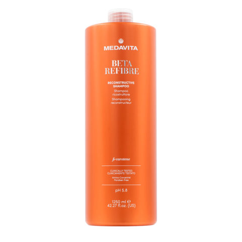 Medavita Lunghezze Beta Refibre Reconstructive Shampoo 1250ml - shampooing restructurant cheveux abîmés