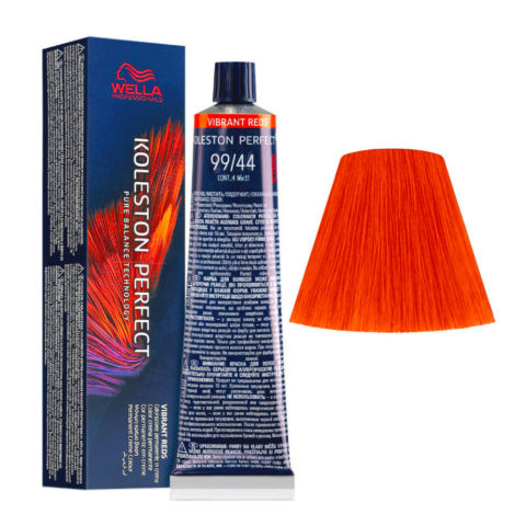 Wella Koleston Perfect Vibrant Reds 99/44 Blond Très Clair Cuivre Intense 60ml - coloration permanente