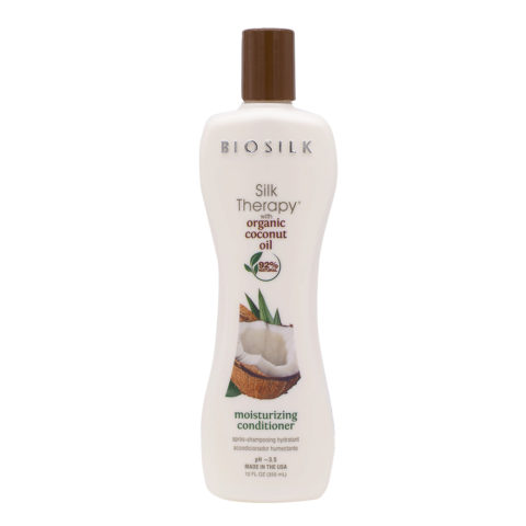 Biosilk Silk Therapy With Coconut Oil Conditionneur Hydratant 355ml