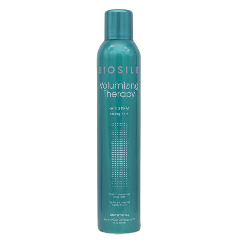 BioSilk Volumizing Therapy Strong Hold Hair Spray 284gr - laque volumisante forte