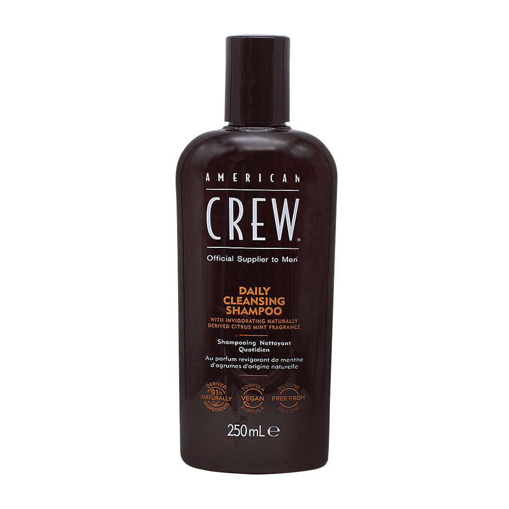 American Crew Daily Cleansing Shampoo 250ml - shampooing nettoyant quotidien