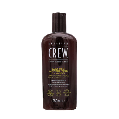 American Crew Daily Deep Moisturizing Shampoo 250ml - shampooing nettoyant quotidien