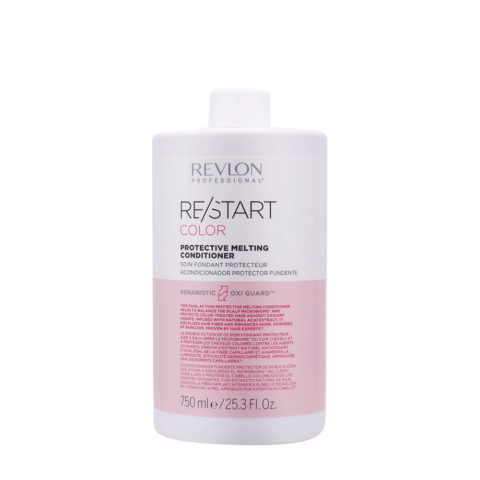 Restart Color Protective Melting Conditioner 750ml - Après - Shampooing Cheveux Colorés