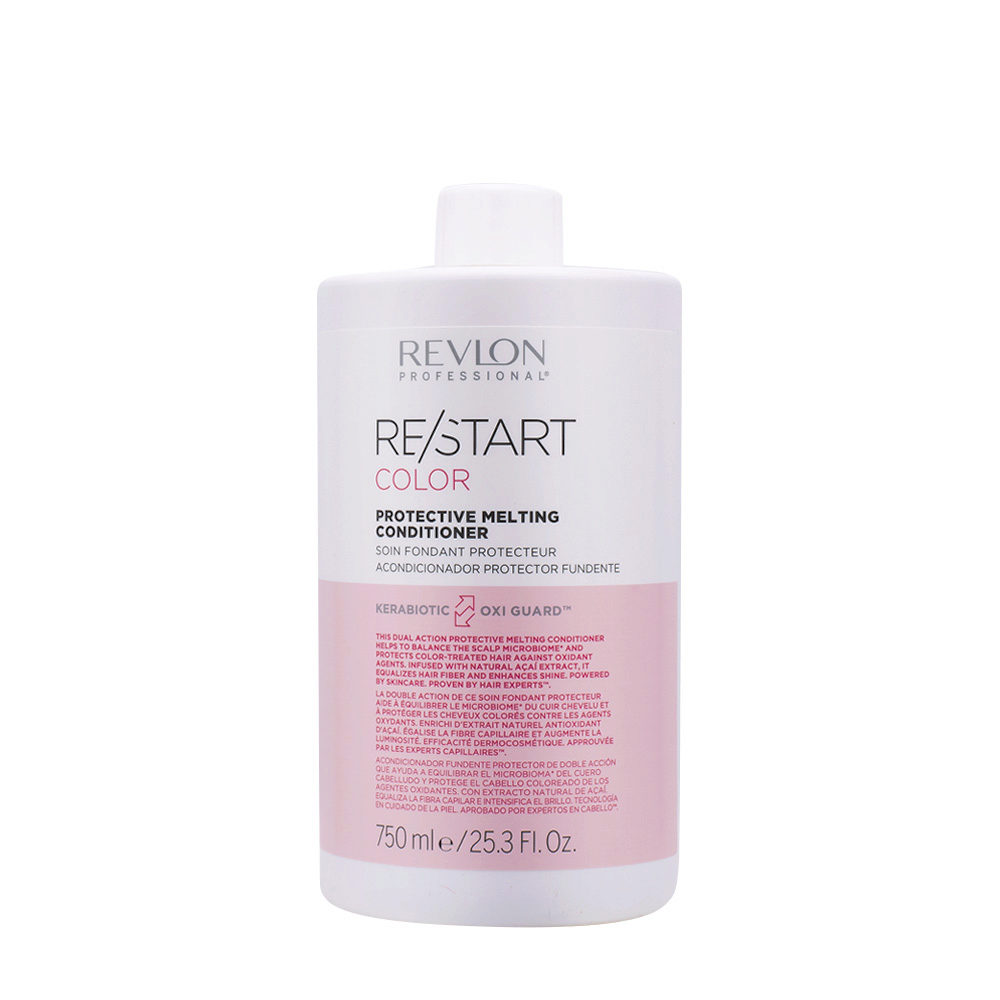 Revlon Restart Color Protective Melting Conditioner 750ml - Après - Shampooing Cheveux Colorés