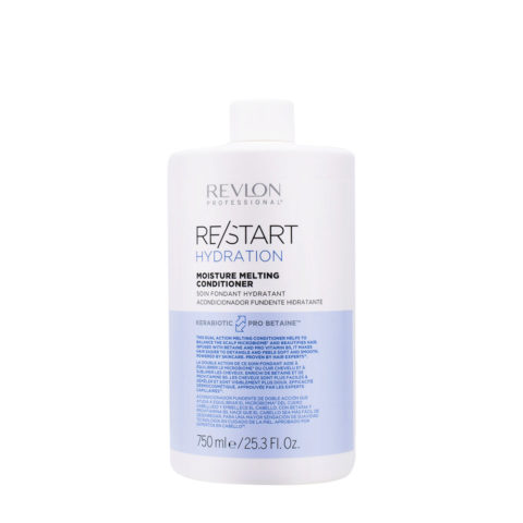 Restart Hydration Moisture Melting Conditioner 750ml - Après-shampoing hydratant pour cheveux secs