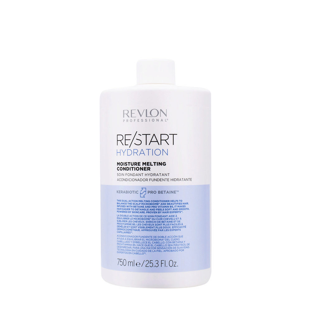 Revlon Restart Hydration Moisture Melting Conditioner 750ml - Après-shampoing hydratant pour cheveux secs