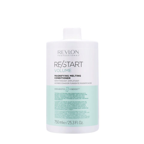 Restart Volume Melting Conditioner 750ml - Après - Shampooing Volume Pour Cheveux Fins