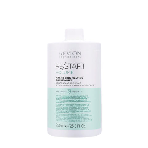 Revlon Restart Volume Melting Conditioner 750ml - Après - Shampooing Volume Pour Cheveux Fins