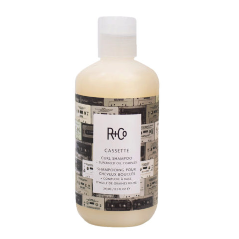 R+Co Cassette Shampooing pour Cheveux Bouclés 241ml