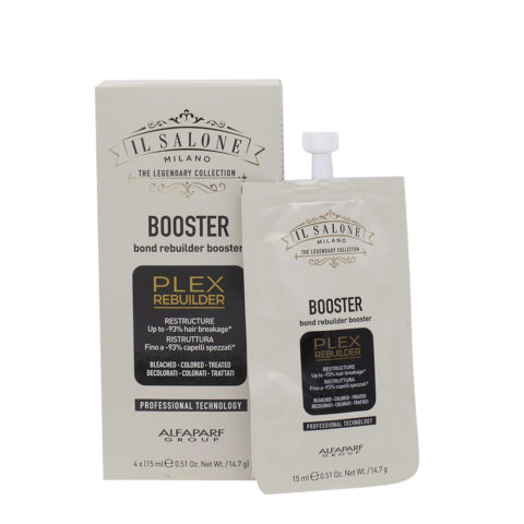 Il Salone Plex Rebuilder Booster 4x15ml - sérum restructurant pour cheveux abîmés