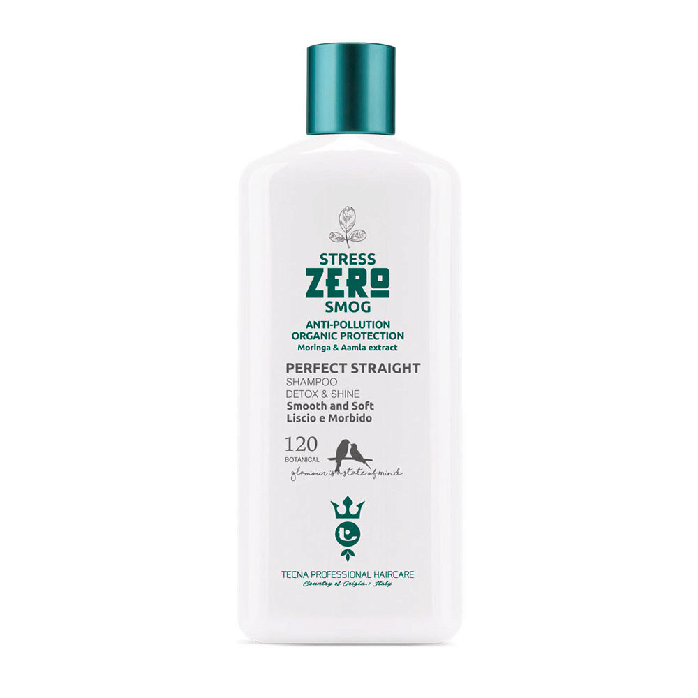 Tecna Zero Perfect Straight Shampoo 400ml - shampooing détoxifiant