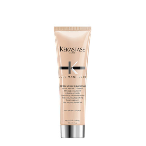 Kerastase Curl Manifesto Crème de Jour Fondamentale 150ml - crème anti-frizz pour cheveux bouclés