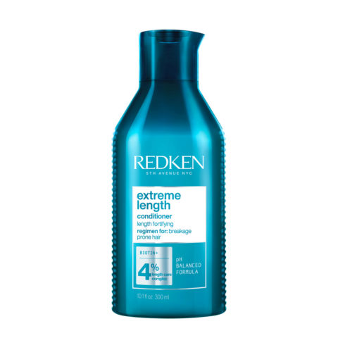 Redken Extreme Lenght Après Shampooing 300ml - Conditioner fortifiant pour cheveux cassants