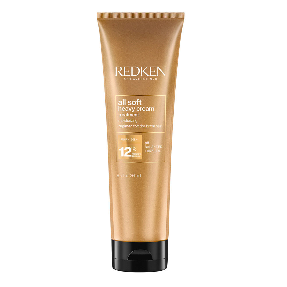 Redken All Soft Maschera Heavy Cream masque pour cheveux cassants 250ml