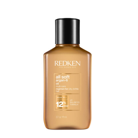 Redken All Soft Argan Oil 111ml - huile nourrissante