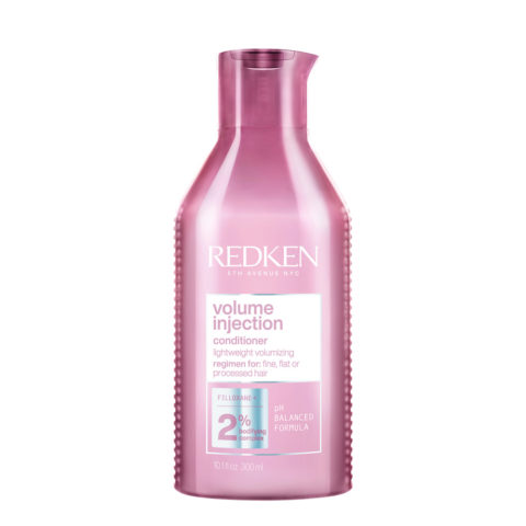 Redken Volume Injection Conditioner 300ml- après - shampooing pour cheveux fins