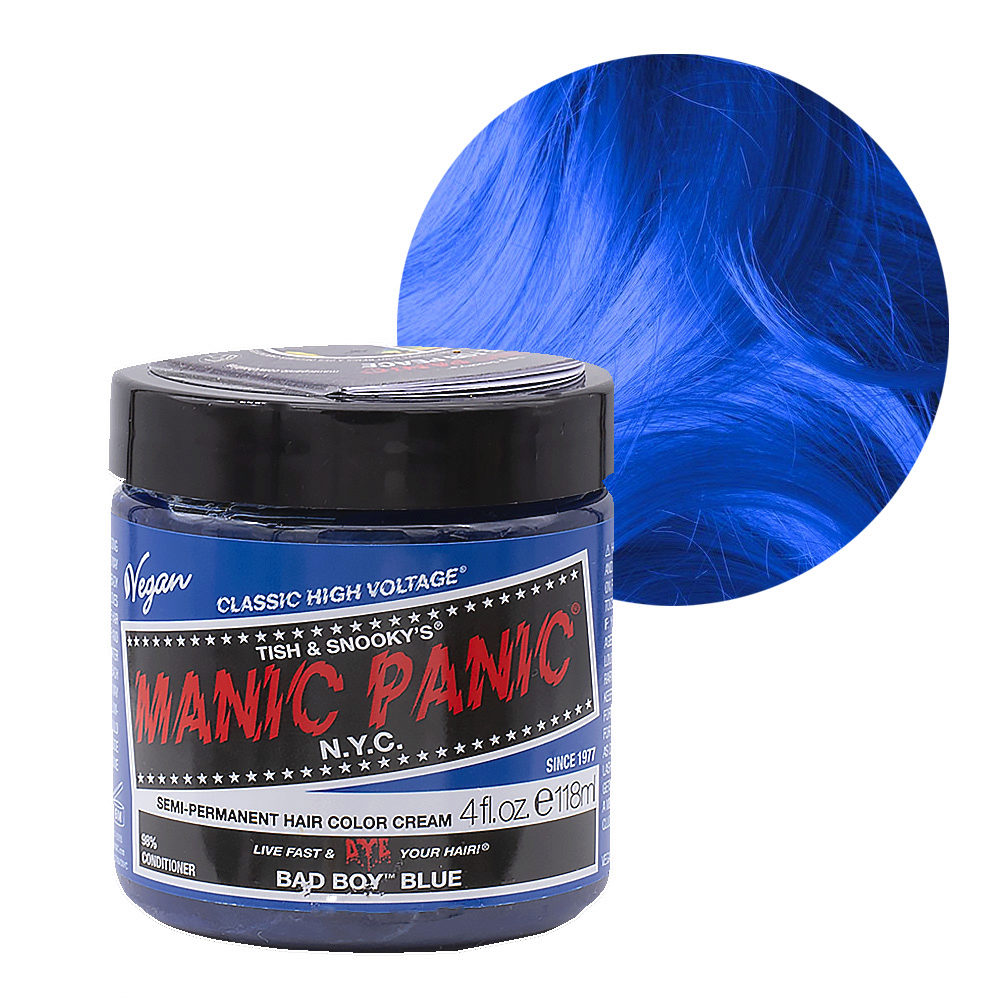 Manic Panic Classic High Voltage Bad Boy Blue  118ml - Crème Colorante Semi-Permanente
