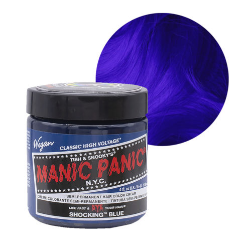 Classic High Voltage Shocking Blue 118ml - Crème Colorante Semi-Permanente