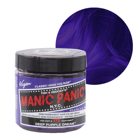 Manic Panic Classic High Voltage Deep Purple Dream 118ml - Crème Colorante Semi-Permanente