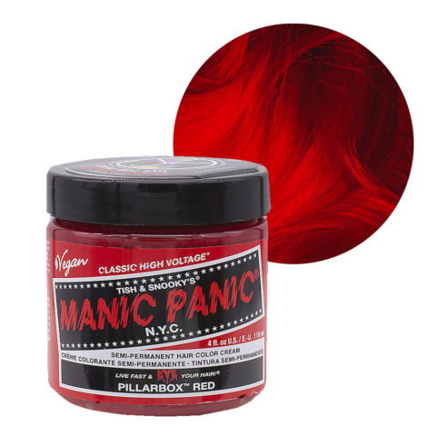 Classic High Voltage Pillarbox Red  118ml - Crème Colorante Semi-Permanente