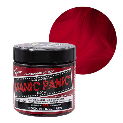 Manic Panic Classic High Voltage 118ml Rock'n' Roll Red  -  Crème Colorante Semi-Permanente
