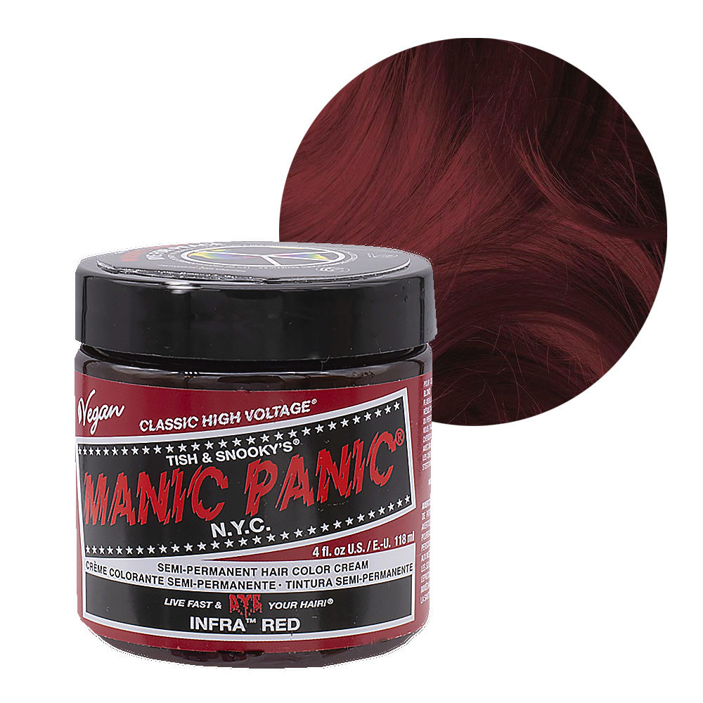Manic Panic  Classic High Voltage  Infra Red 118ml - Crème Colorante Semi-Permanente