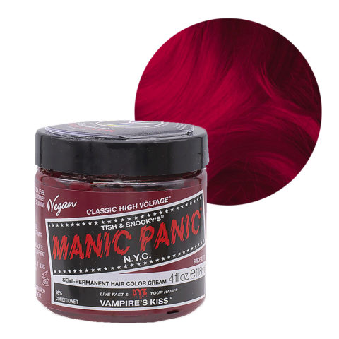 Manic Panic  Classic High Voltage Vampire's Kiss  118ml - Crème Colorante Semi-Permanente