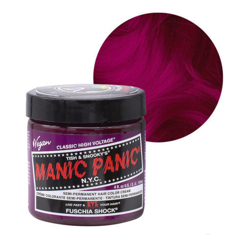 Manic Panic Classic High Voltage Fuschia Shock 118ml - Crème Colorante Semi-Permanente