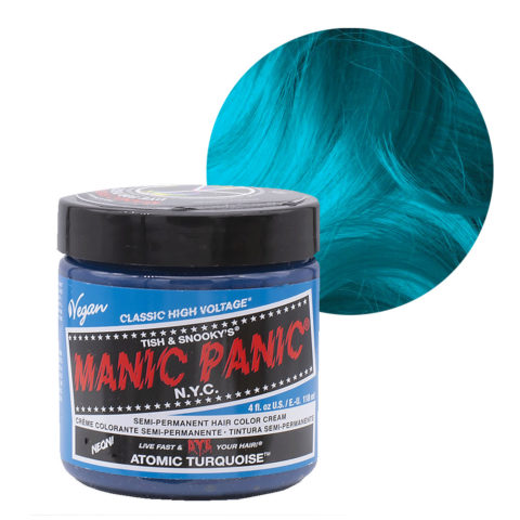 Classic High Voltage Atomic Turquoise 118ml - Crème Colorante Semi-Permanente