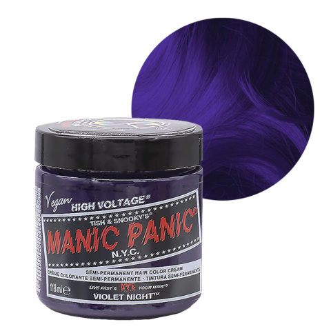 Manic Panic Classic High Voltage Violet Night 118ml - Crème colorante semi-permanente