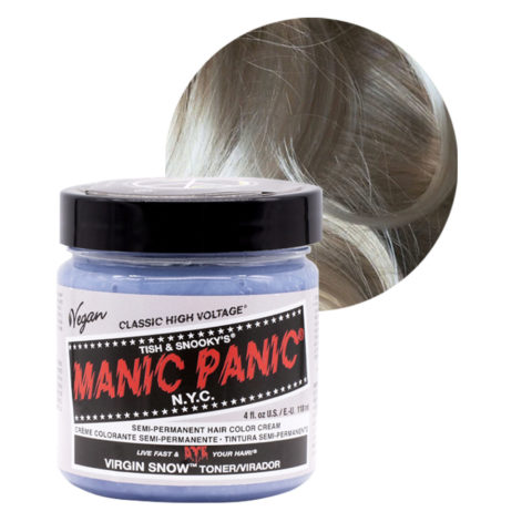 Manic Panic Classic High Voltage Virgin Snow White Toner 118ml -  Crème colorante semi-permanente