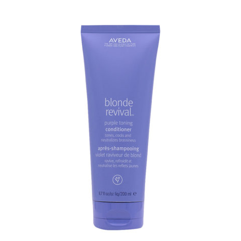 Aveda Blonde Revival Purple Toning Conditioner 200ml - après shampooing anti jaune