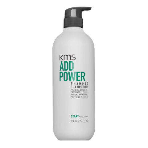 KMS Add Power Shampoo 750ml - shampoing pour cheveux fins et fragiles
