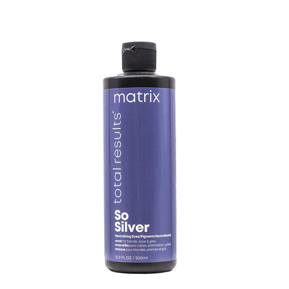 Matrix Haircare So Silver Mask 500ml - masque anti-jaunissement
