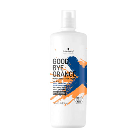 Schwarzkopf Goodbye Orange 1000ml - shampooing neutralisant