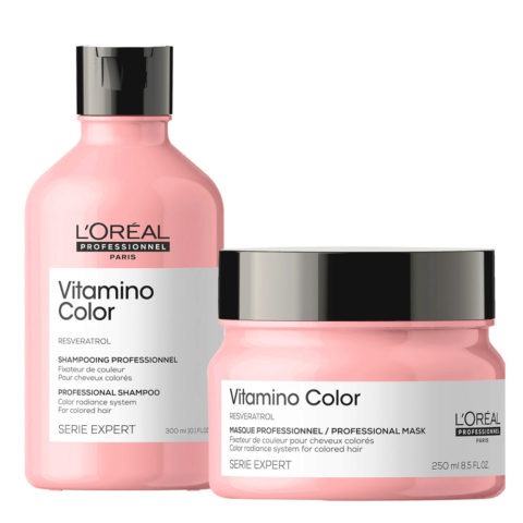 Paris Vitamino Color Shampoo 300ml Mask 250ml