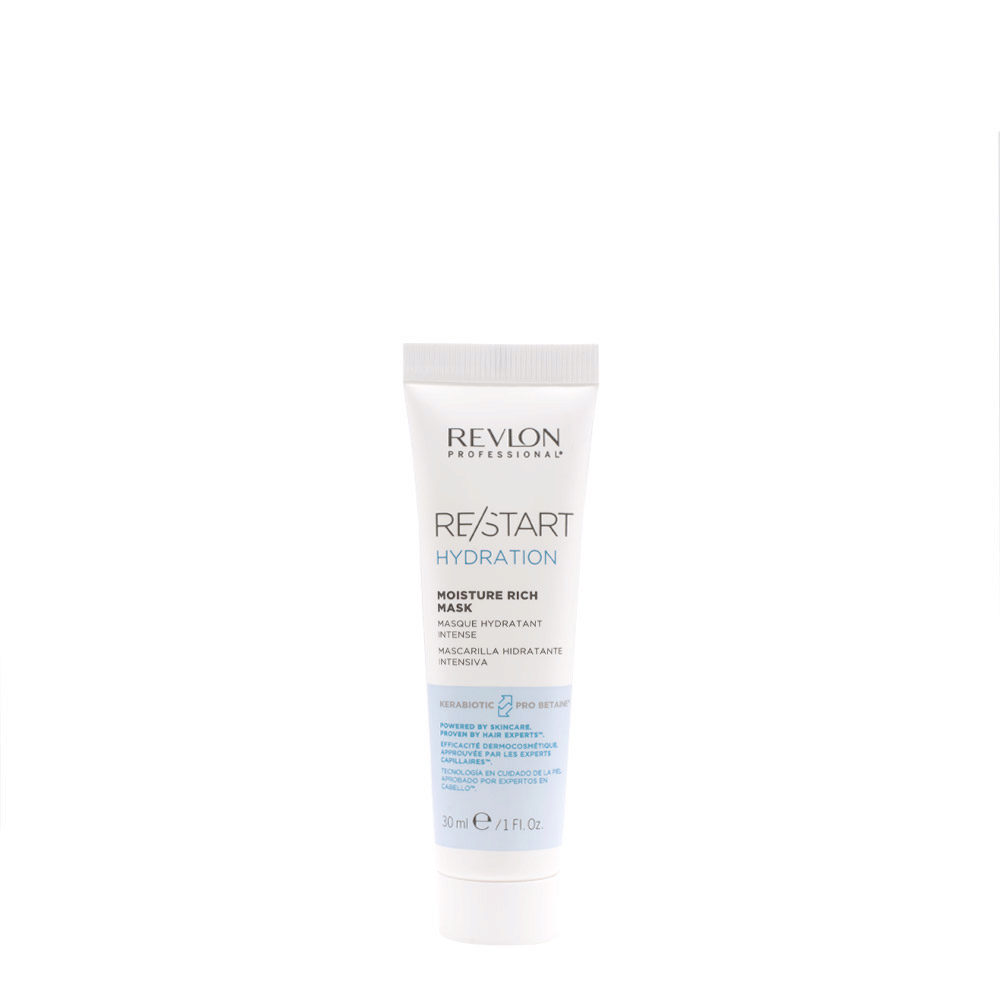 Revlon Restart Hydration Moisture Rich Mask 30ml  - Masque hydratant pour cheveux secs