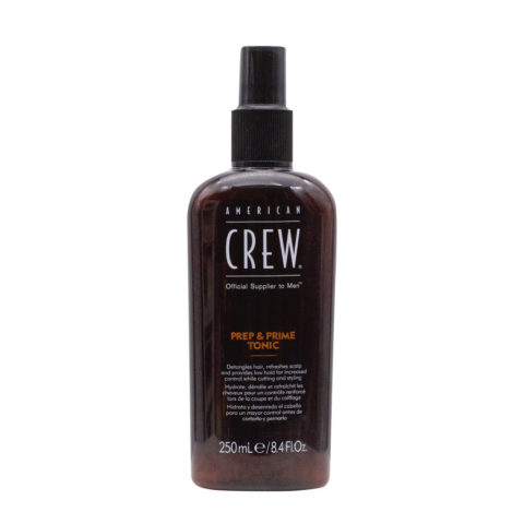 American Crew Styling Prep & Prime Tonic 250ml - spray pré-coupe