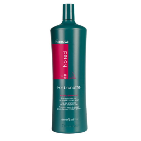No Red Shampoo 1000ml- shampooing anti-rougeurs pour cheveux bruns