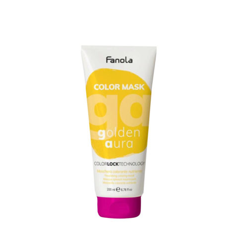 Fanola Color Mask Golden Aura 200ml - coloration semi-permanente