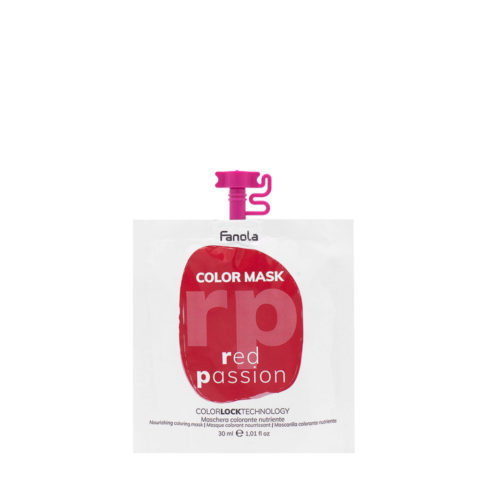 Fanola Color Mask Red Passion 30ml - coloration semi-permanente