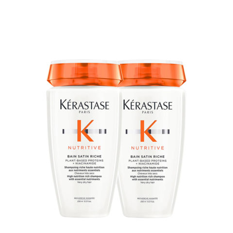 Kerastase Nutritive Bain Satin Riche 250ml X2