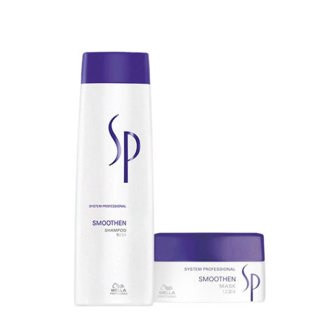 Wella SP Smoothen Shampoo 250ml Mask 200ml