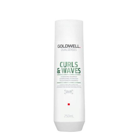 Dualsenses Curls & Waves Hydrating Shampoo 250ml - shampooing hydratant pour cheveux bouclés ou ondulés